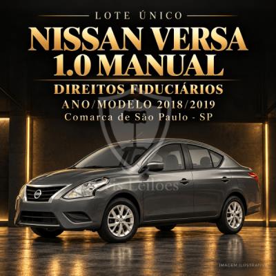 VEÍCULO – NISSAN VERSA 1.0 (Mec) ano/mod 2018/2019