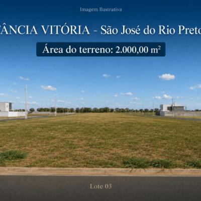 TERRENO c/ 2.000m² – ESTÂNCIA VITÓRIA – S. José do Rio Preto/SP