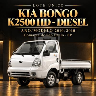 CAMINHÃO LEVE – KIA BONGO K2500 HD – DIESEL – ANO/MOD. 2010